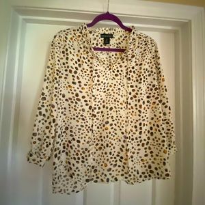 Light Polka-dotted Blouse